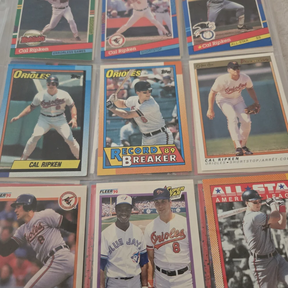 Cal Ripken Jr. Baseball Card Collection 200+ - Picture 8 of 15